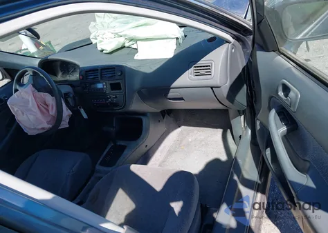 1998 Honda Civic Lx from USA, damaged, VIN 2HGEJ6672WH505392